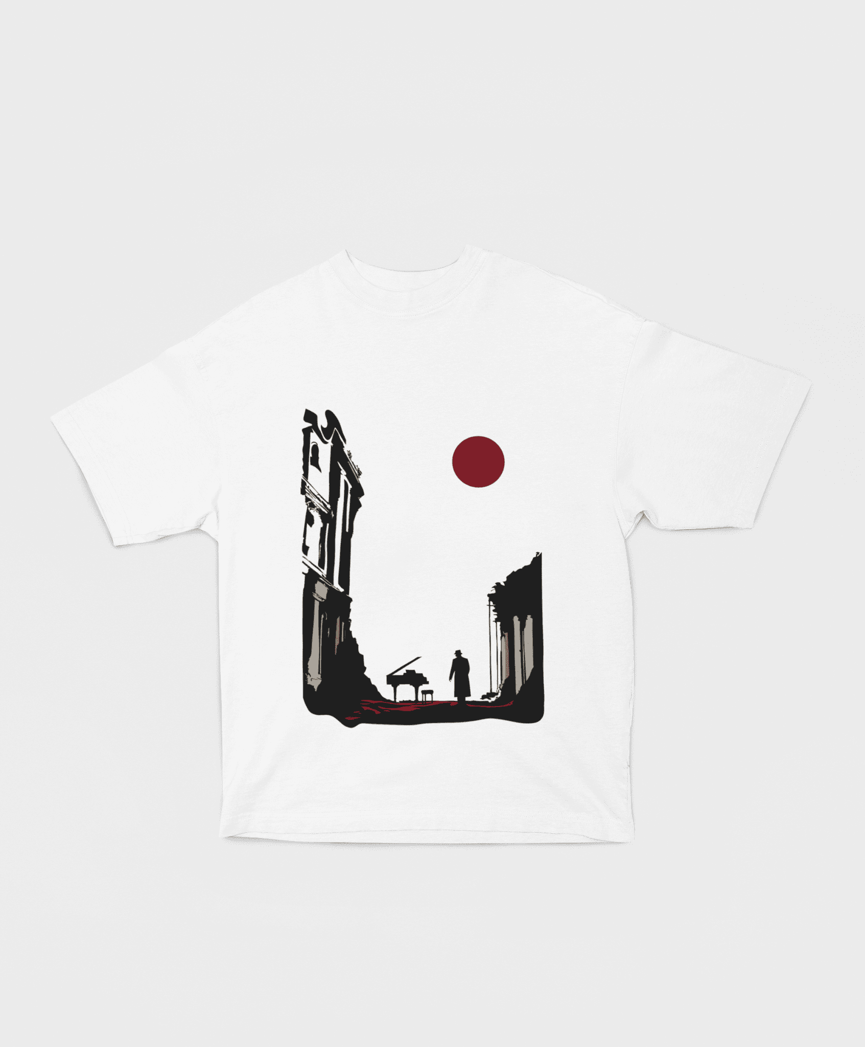 Notes in the Silence — front in White