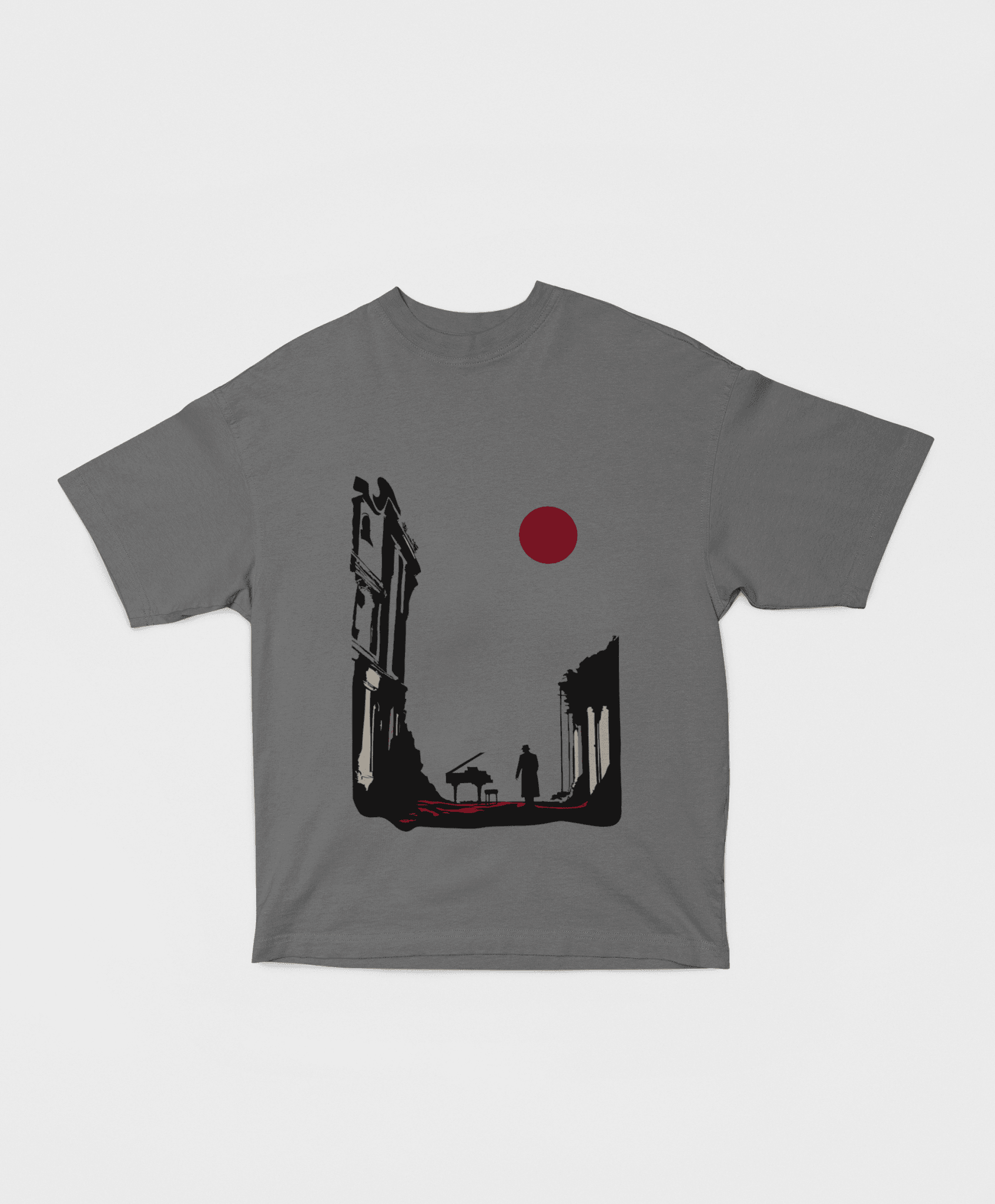 Notes in the Silence — front in Gray